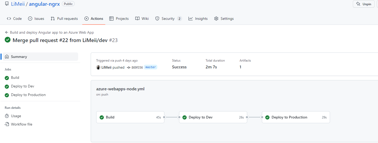 github-actions-workflow-deploy-on-multi-env